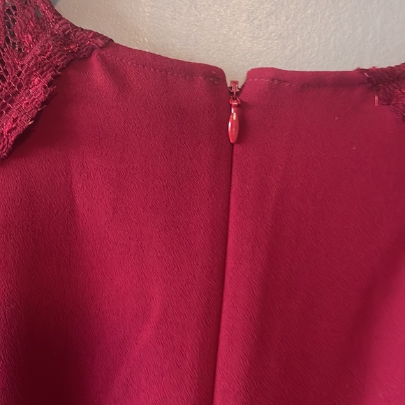 Belle badgley Mischka long sleeve dress size 12 - Picture 4 of 5